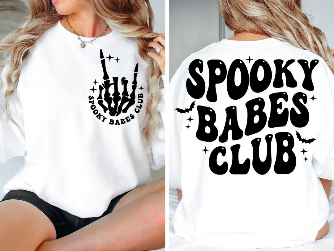 Spooky Babes Club Set DTF Print