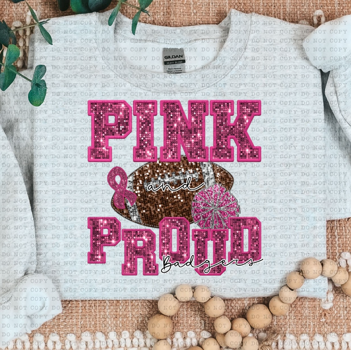 Pink and Proud (Youth) DTF Print