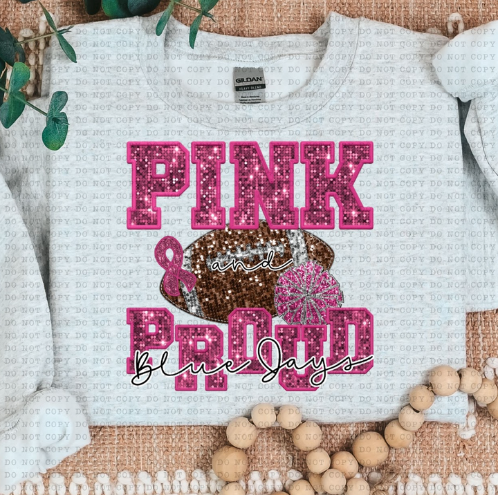 Pink and Proud (Youth) DTF Print