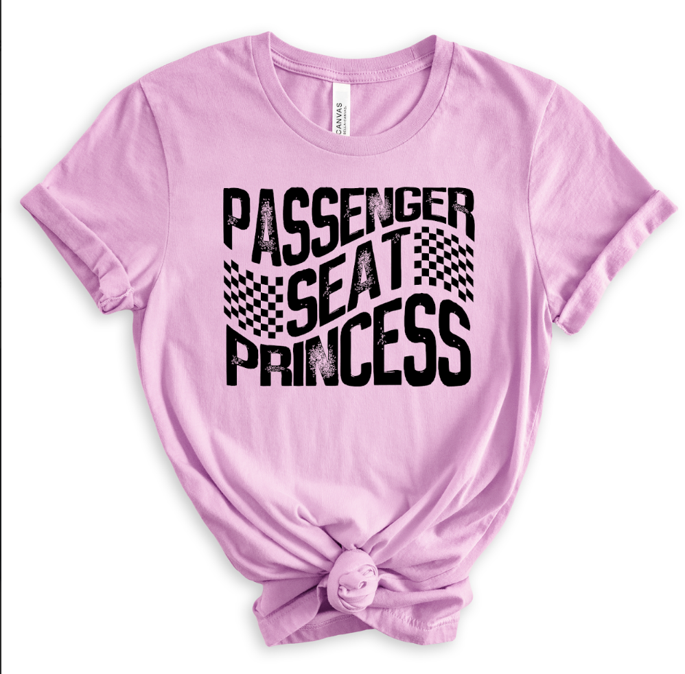 Passenger Seat Princess DTF Print