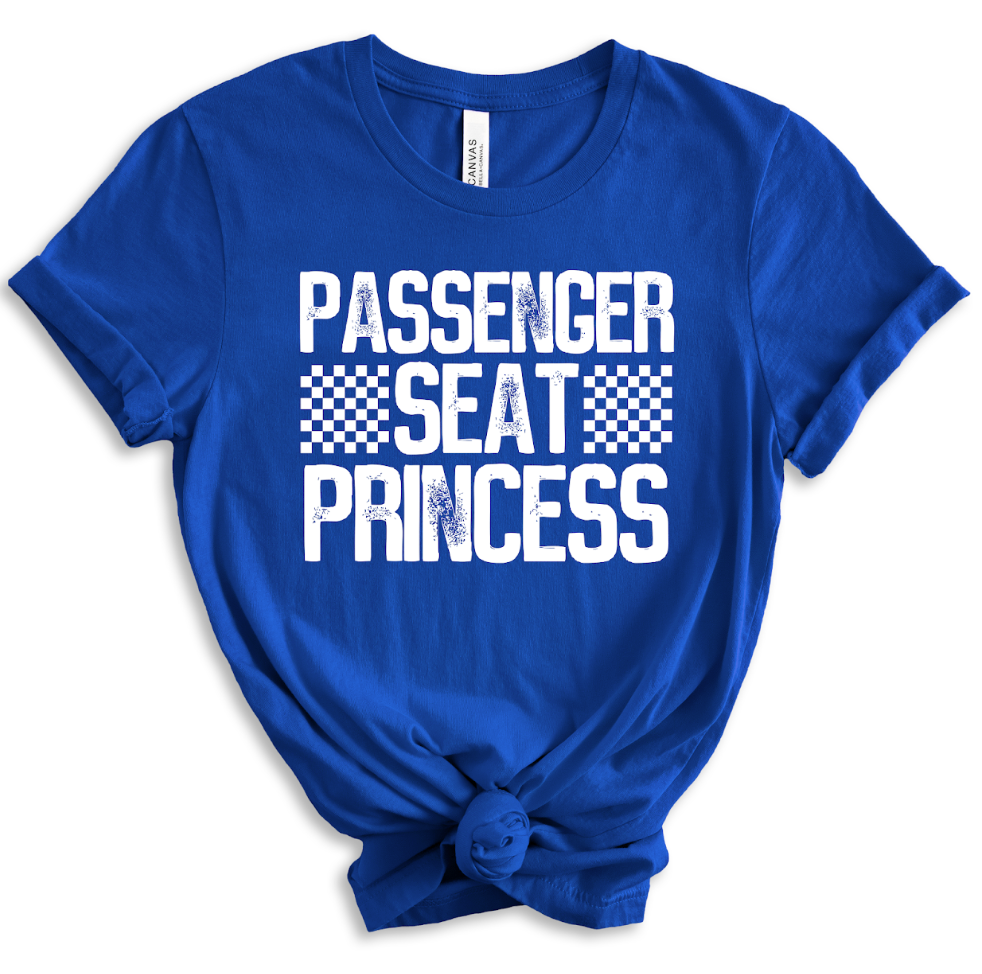 Passenger Seat Princess DTF Print