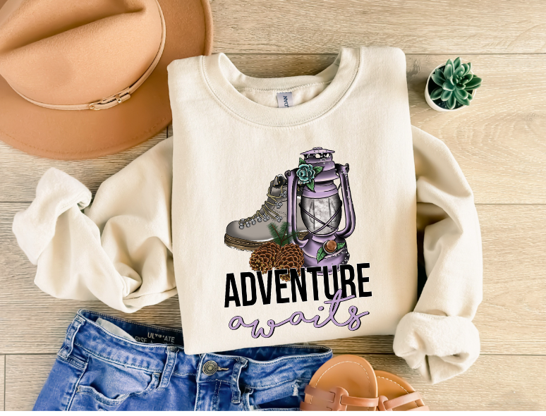 Adventure Awaits DTF Print