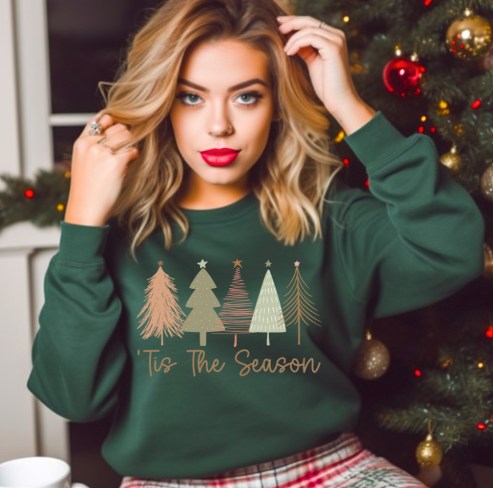 Boho Tis' The Season DTF Print