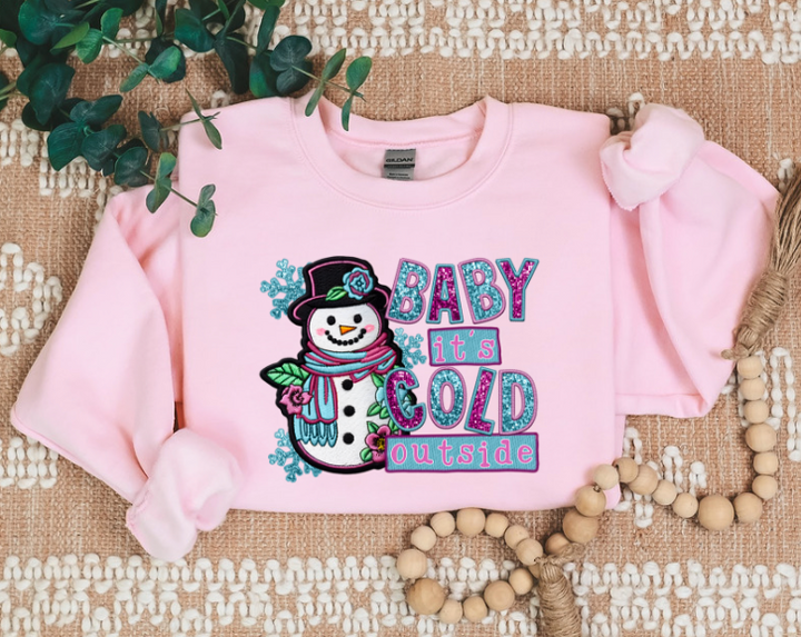 Baby It's Cold Outside DTF Print