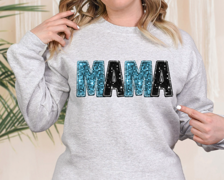 Mama and Mini Faux Glitter DTF Print