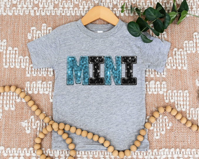 Mama and Mini Faux Glitter DTF Print