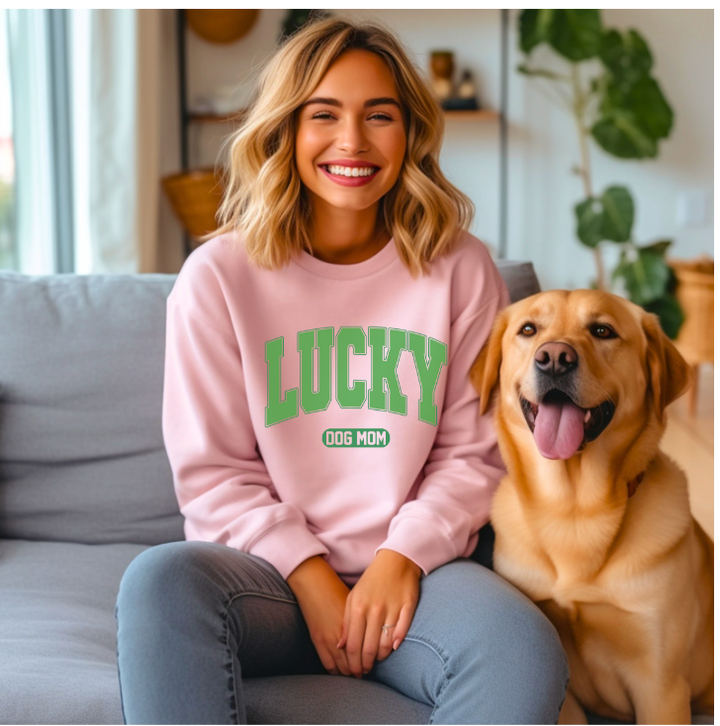 Lucky Dog Mom DTF Print