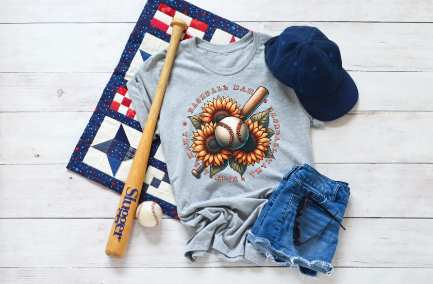 Baseball Mama DTF Print