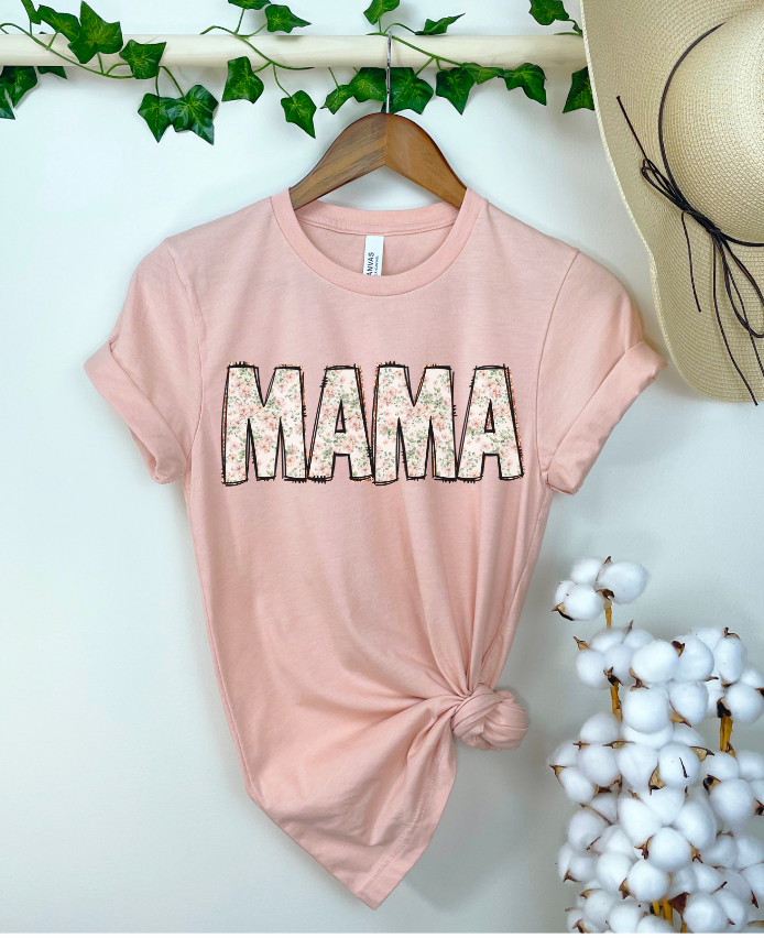 Mama Floral DTF Print