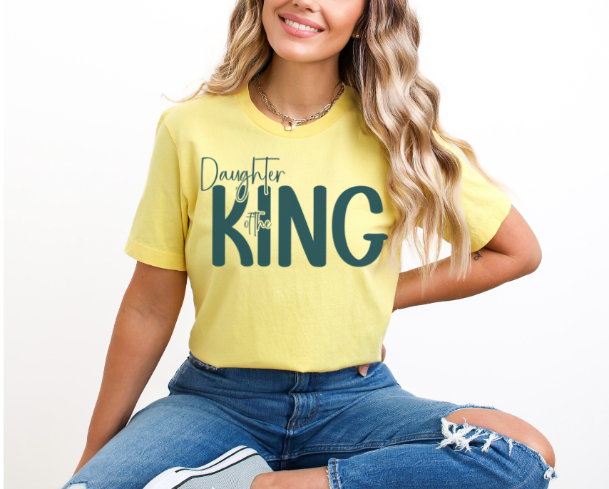 Daughter of The King DTF Print