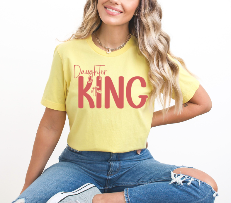 Daughter of The King DTF Print