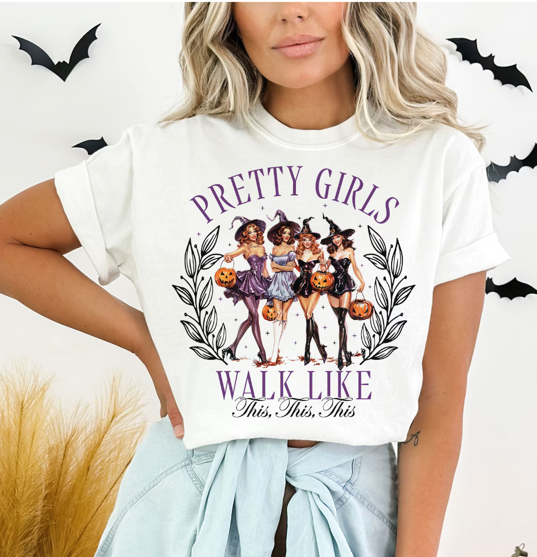 Pretty Girls DTF Print