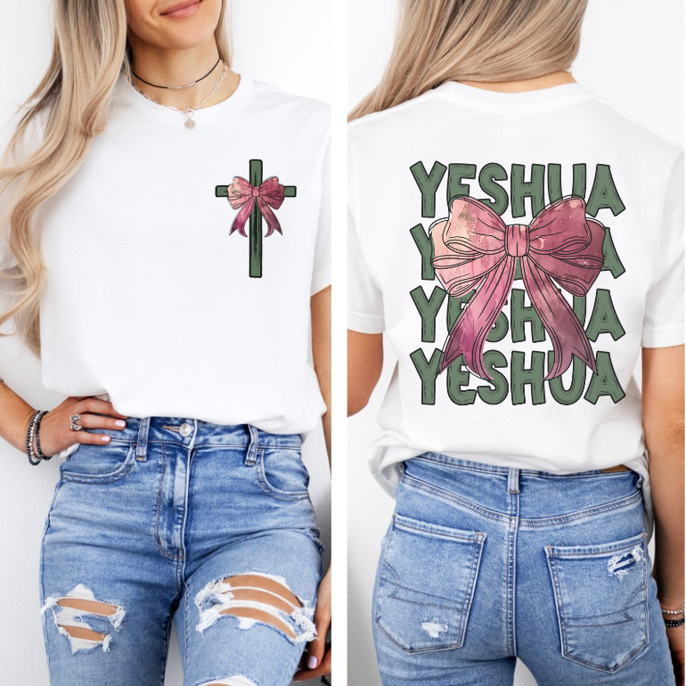 YESHUA Coquette Bow SET DTF Print