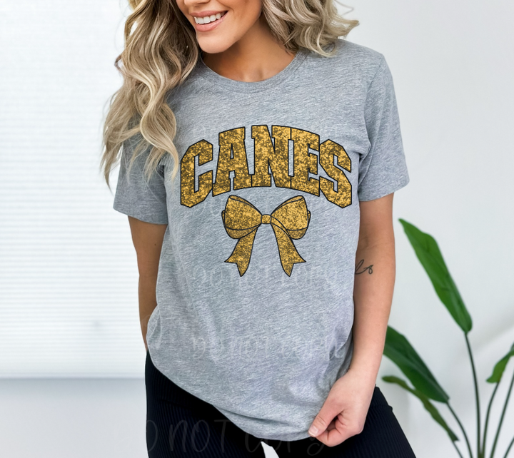 Collegiate Glitter Mascots DTF Print