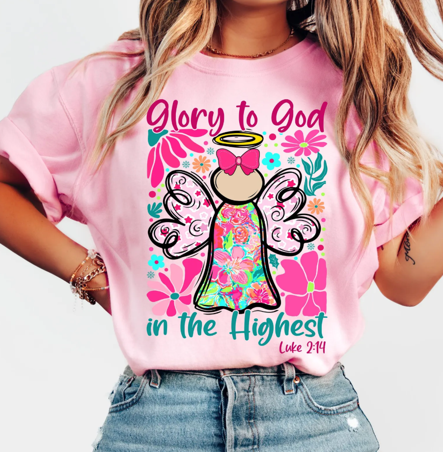 Glory to God DTF Print