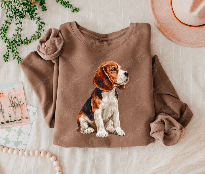 Needlepoint Pets DTF Print