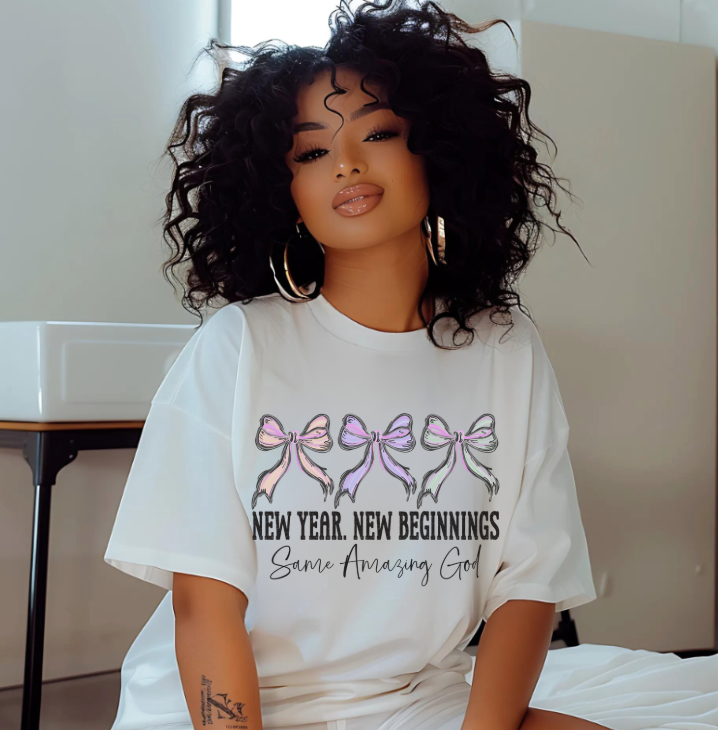 New Year New Beginnings DTF Print