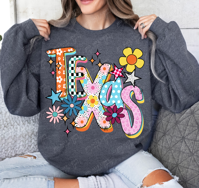 Funky Fresh States DTF Print