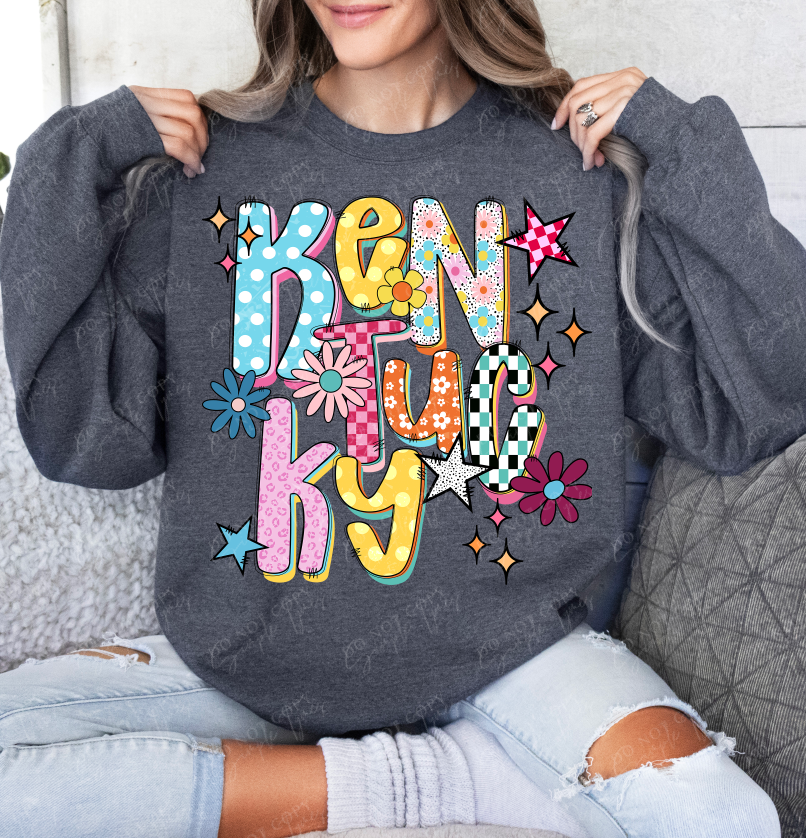 Funky Fresh States DTF Print