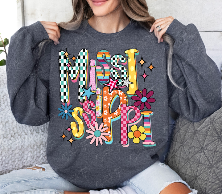 Funky Fresh States DTF Print