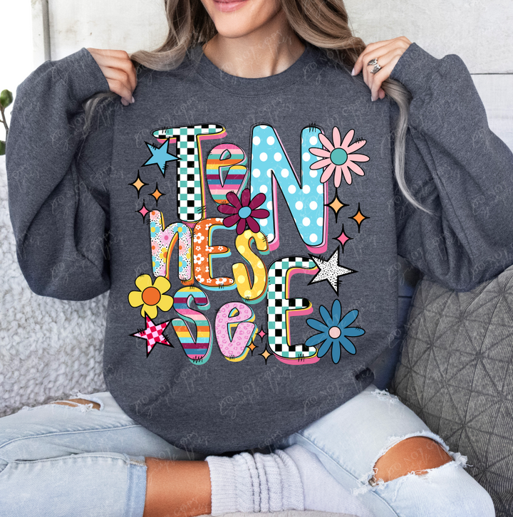 Funky Fresh States DTF Print