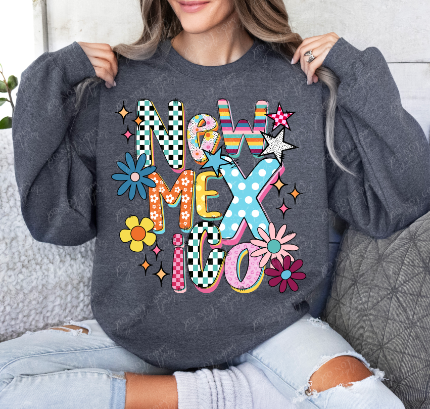 Funky Fresh States DTF Print