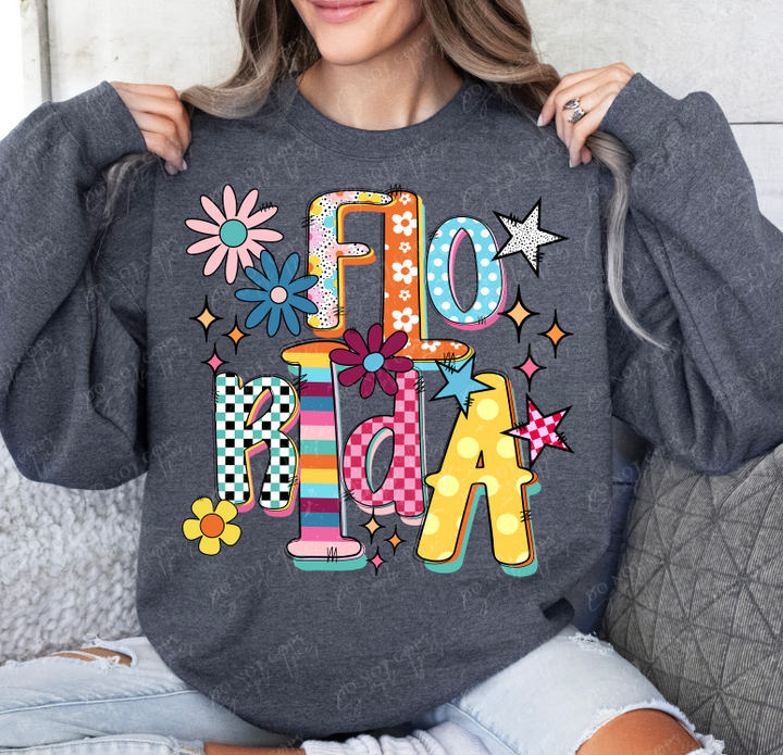 Funky Fresh States DTF Print