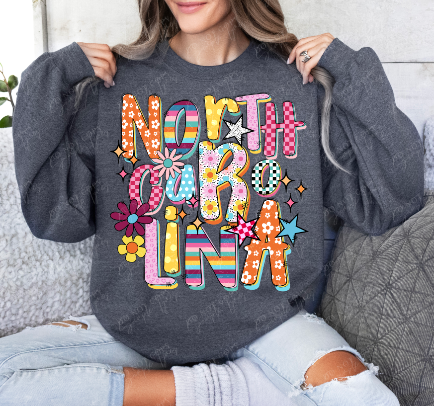 Funky Fresh States DTF Print