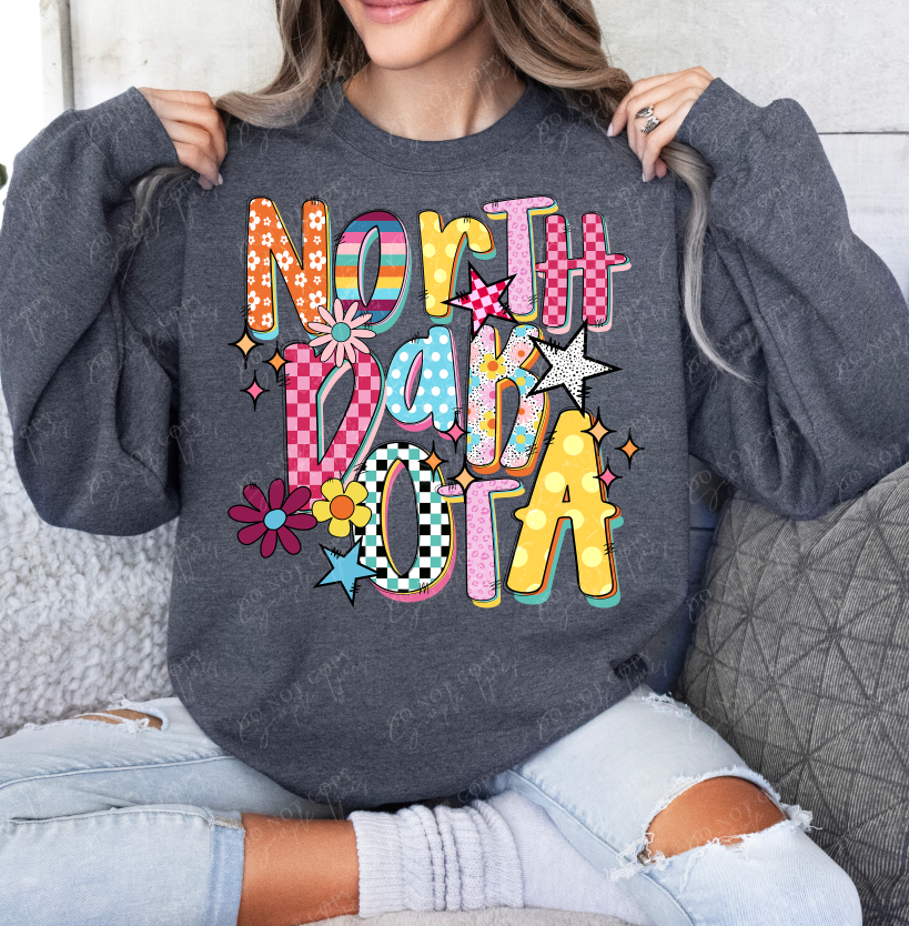 Funky Fresh States DTF Print