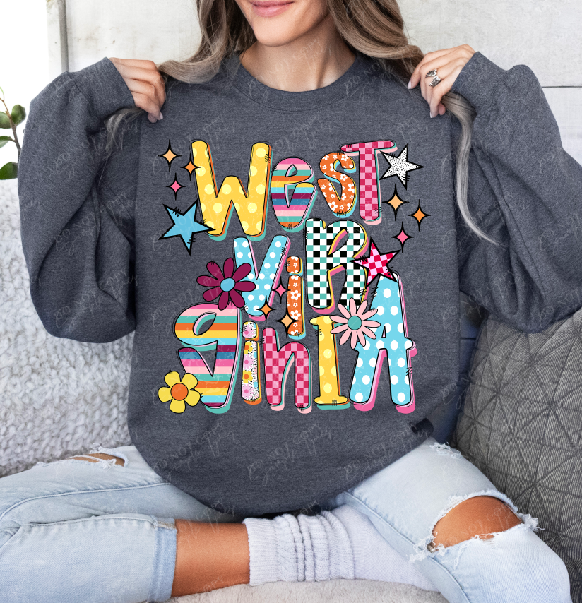 Funky Fresh States DTF Print