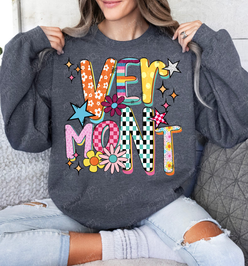 Funky Fresh States DTF Print