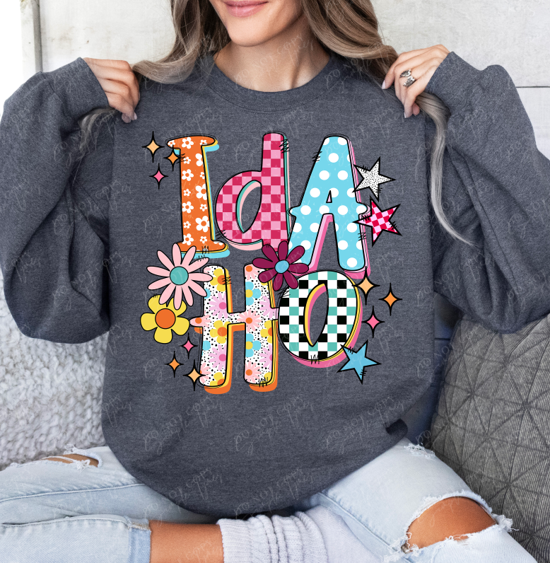 Funky Fresh States DTF Print