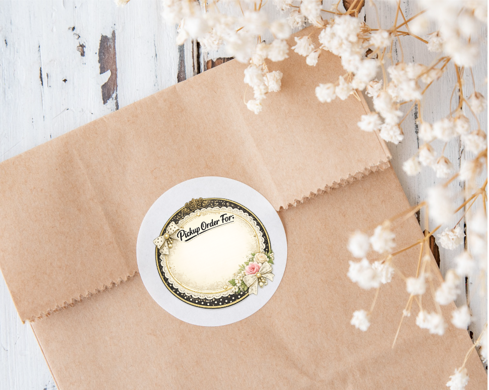 Pickup Order For Sticker Sheet