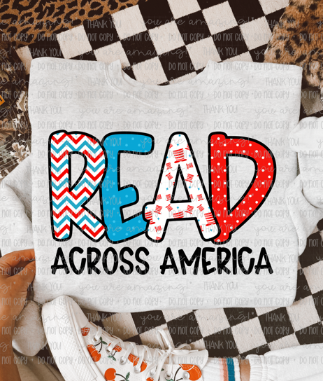 Read Across America DTF Print