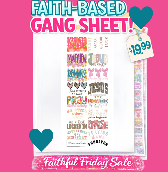 Faith Based Gang Sheet