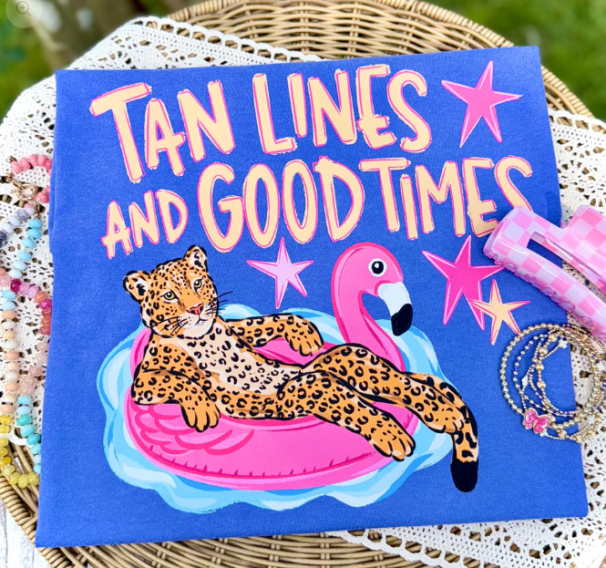Tan Lines Good Times DTF Print