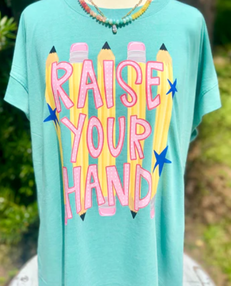 Raise Your Hand DTF Print