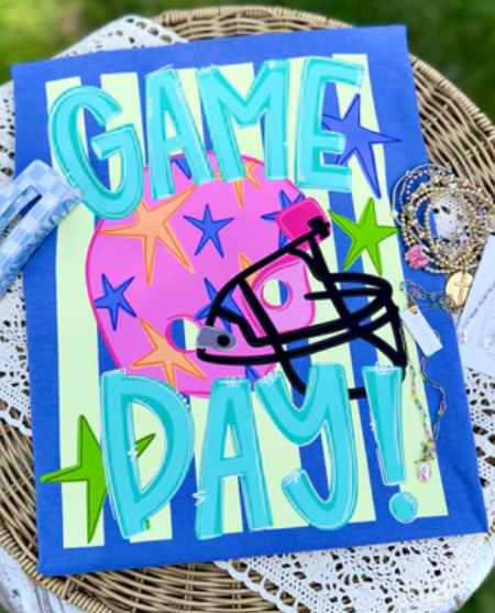 Football Star Game Day DTF Print