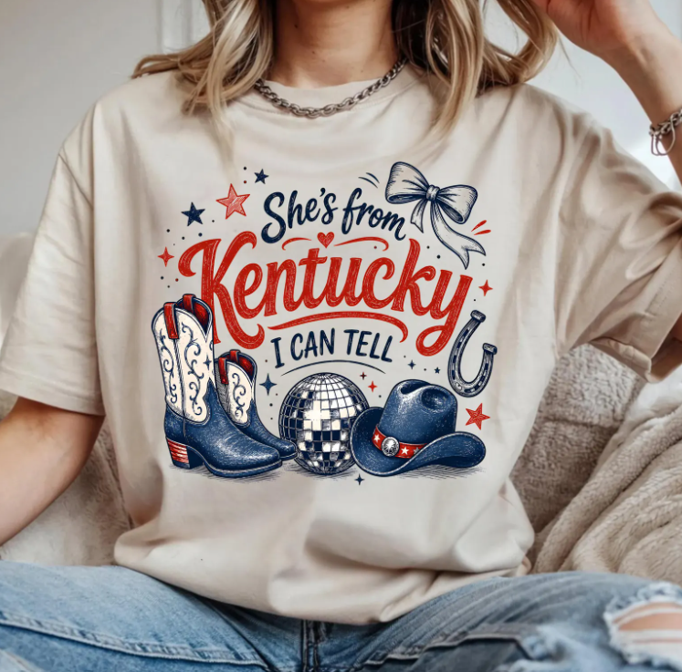 She's From Kentucky I Can Tell Weekly Tee Deal