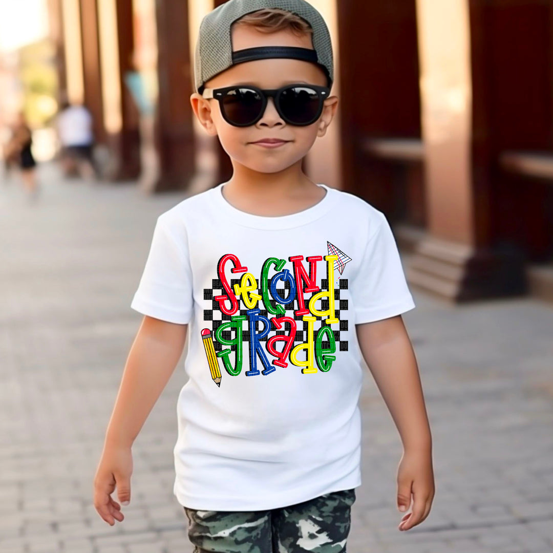 Grade School Boy DTF Print