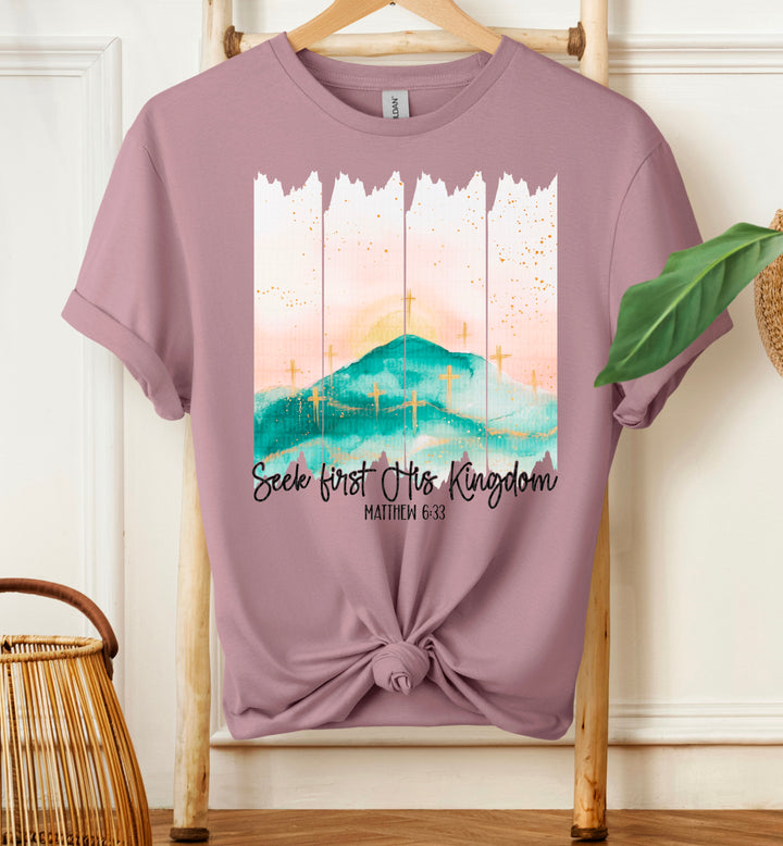 Seek First His Kingdom DTF Print