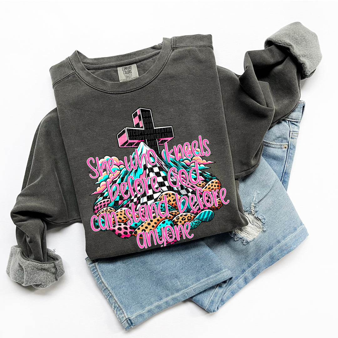 She Who Kneels DTF Print