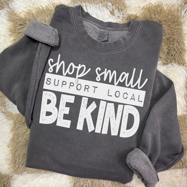 Shop Small Support Local DTF Print