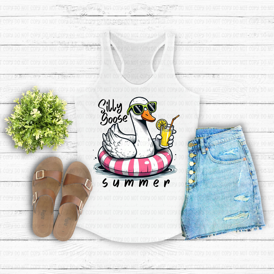 Silly Goose Summer DTF Print