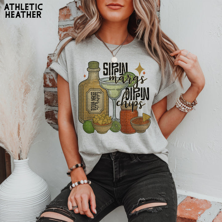 Sippin Margs DTF Print