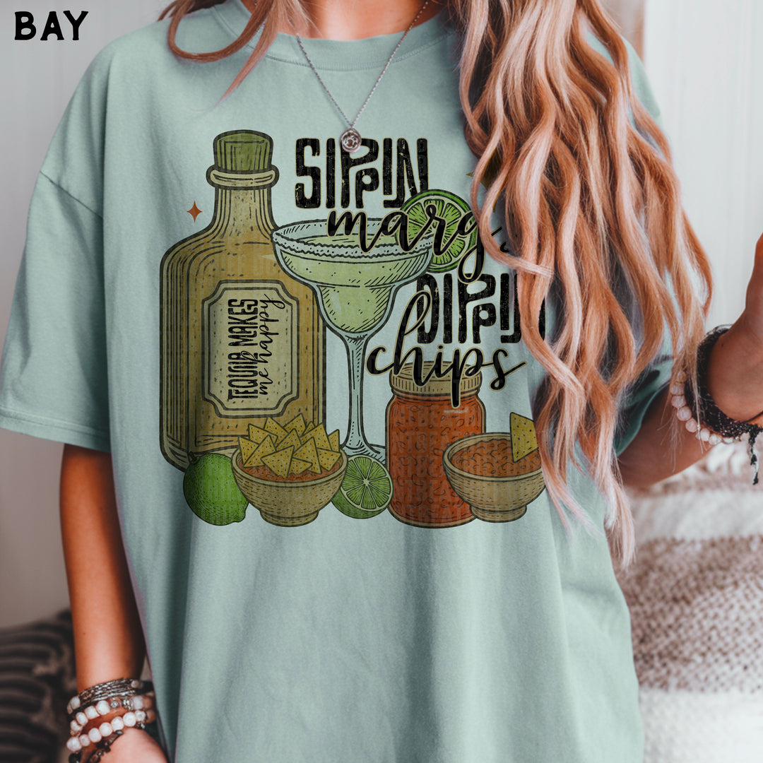 Sippin Margs DTF Print