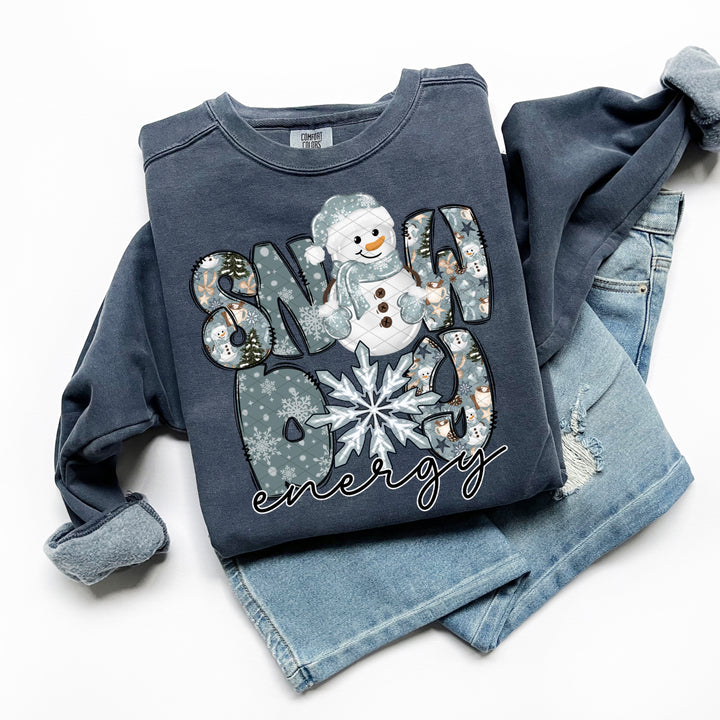 Snow Day Energy DTF Print