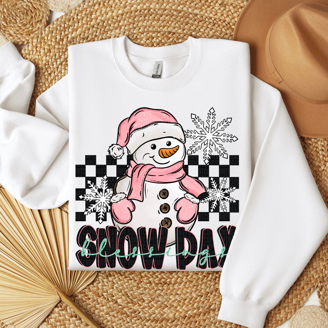 Snow Day Blessings DTF Print