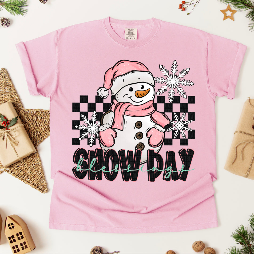 Snow Day Blessings DTF Print