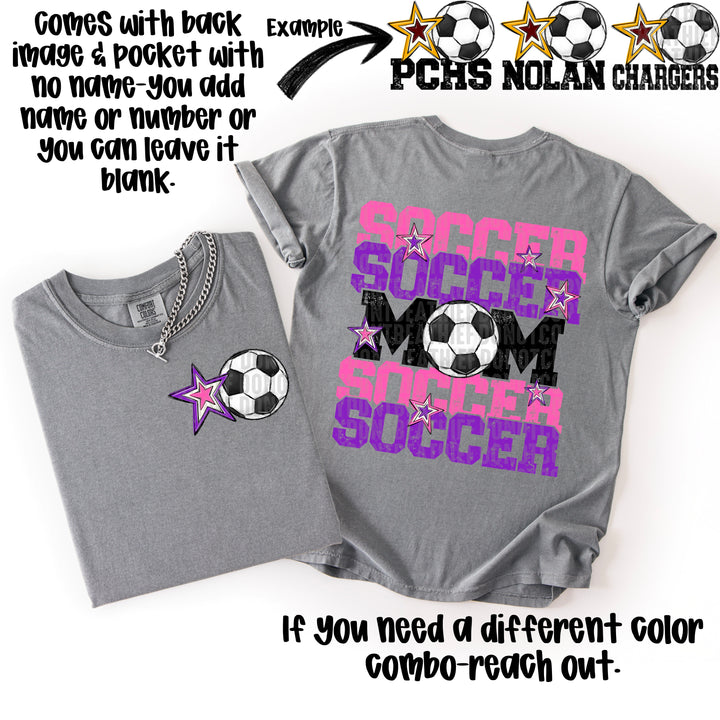 Soccer Mom Collection FRONT DTF Print